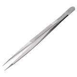 Industrial Tweezers, Style 119, Anti-Acid/Anti-Mag, SS, Thick, Serrated, 5.9" redirect to product page